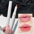 Double-head Matte Lipstick Waterproof Velvet Nude Pink Lip Liner Pencil Sexy Red Brown Pigment Lips Makeup Long Lasting Lip Tint