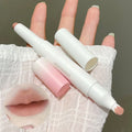 Double-head Matte Lipstick Waterproof Velvet Nude Pink Lip Liner Pencil Sexy Red Brown Pigment Lips Makeup Long Lasting Lip Tint